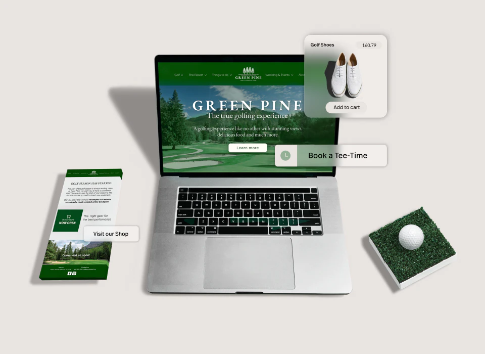 screenshot of Lightspeed Golf